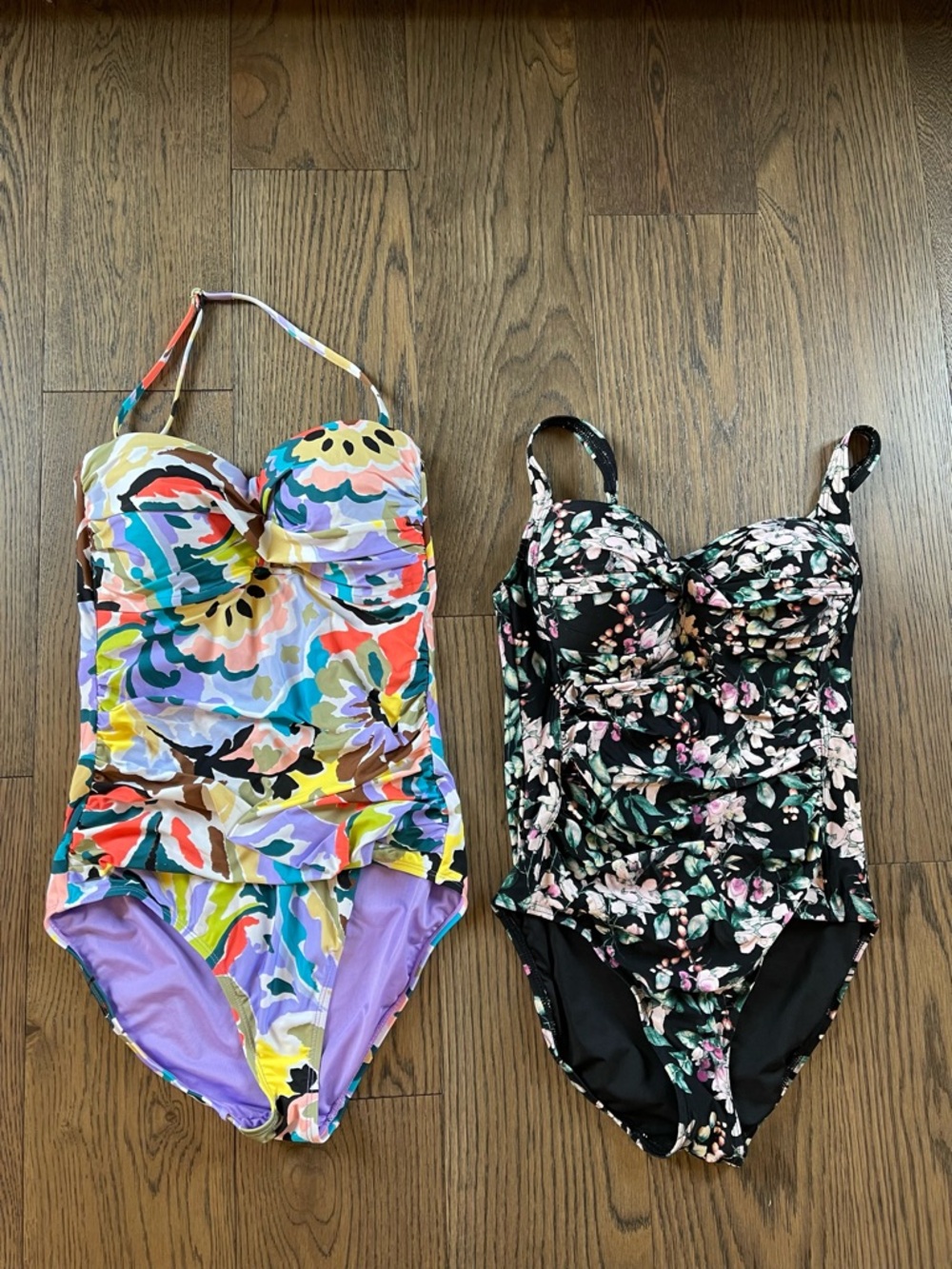 Lot of 2 Medium Swimsuits Niptuck Anne Cole